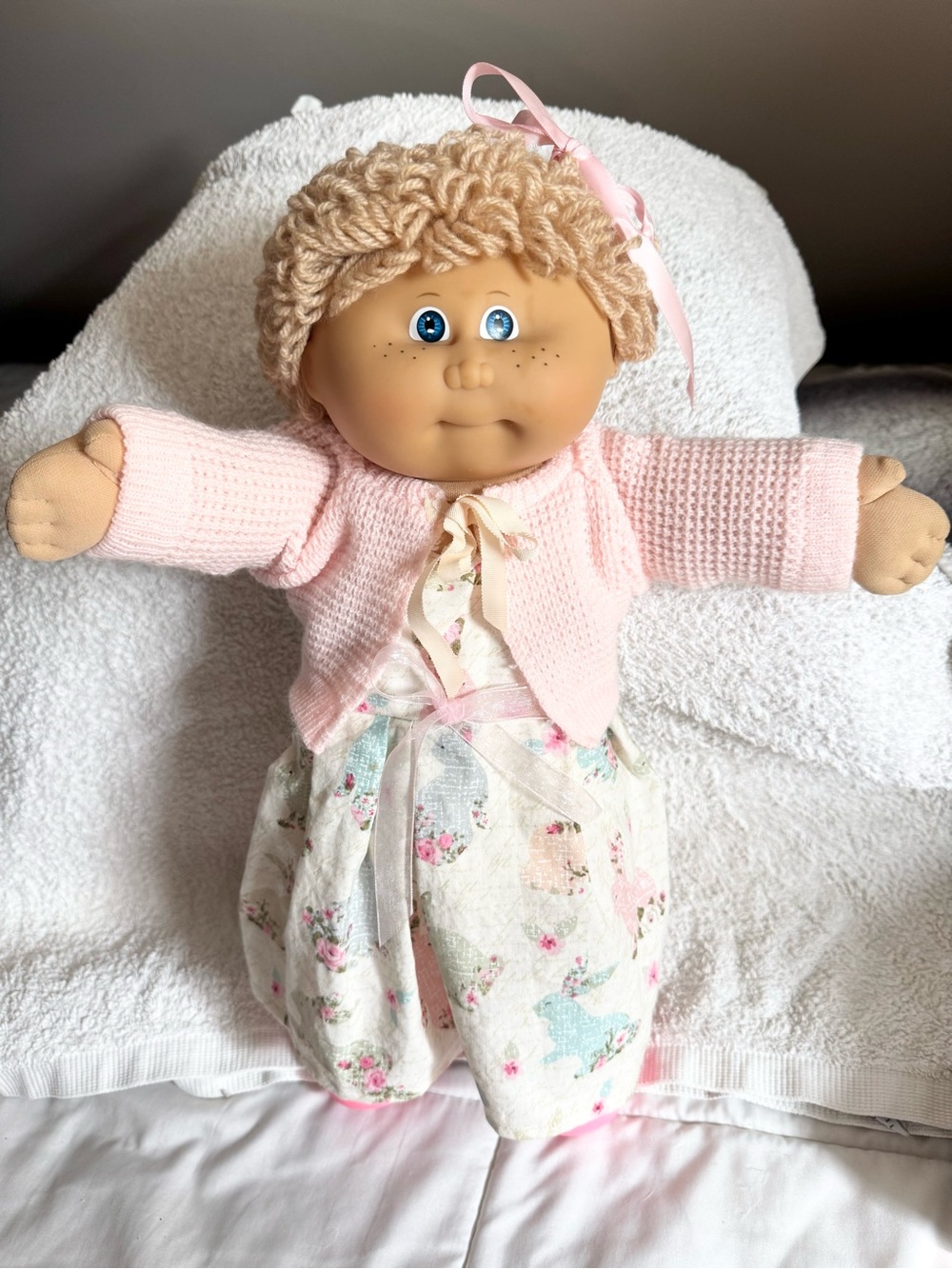 💗Cabbage Patch early Jesmar girl TLC.  Made in Spain, freckles💗